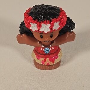 Fisher Price Little People MOANA GIRL ISLAND PRINCESS Tropical Figure Hei Hei